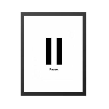 large pause symbo
